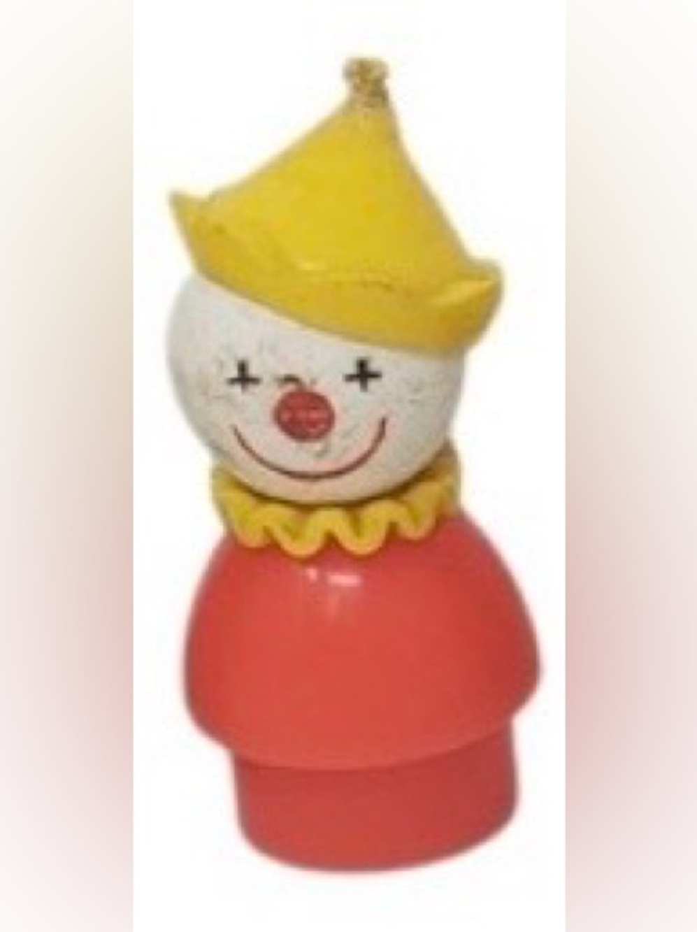 FISHER-PRICE - LITTLE PEOPLE CIRCUS CLOWN - VINTAGE’60’s/‘70’s